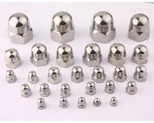 Hexagon domed cap nuts DIN1587